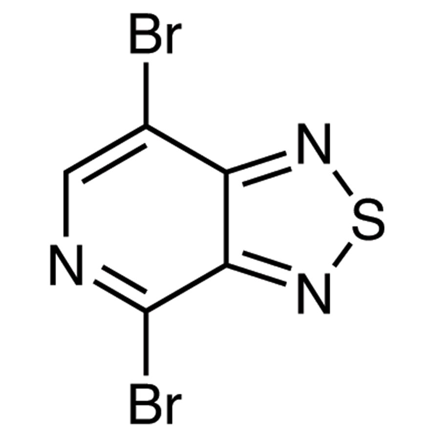 4,7-Dibromo[1,2,5]thiadiazolo[3,4-c]pyridine >97.0%(GC) - CAS 333432-27-2
