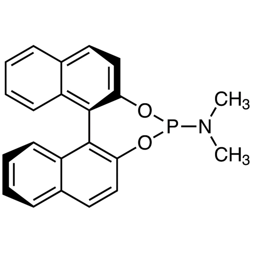 (R)-(-)-(3,5-Dioxa-4-phosphacyclohepta[2,1-a;3,4-a']dinaphthalen-4-yl)dimethylamine >98.0%(HPLC)(N) - CAS 157488-65-8