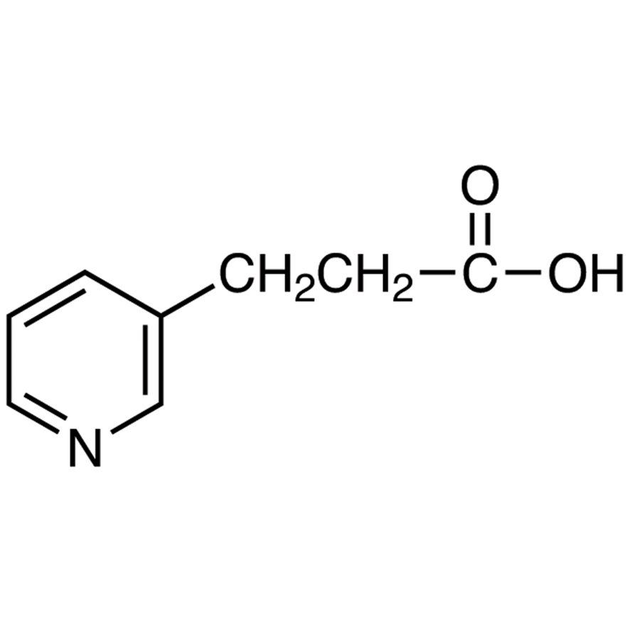 3-(3-Pyridyl)propionic Acid >98.0%(GC)(T) - CAS 3724-19-4