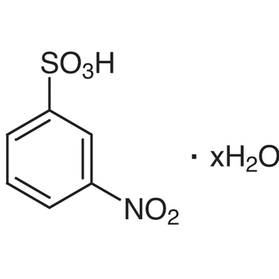 3-Nitrobenzenesulfonic Acid Hydrate >98.0%(T)(HPLC) - CAS 98-47-5
