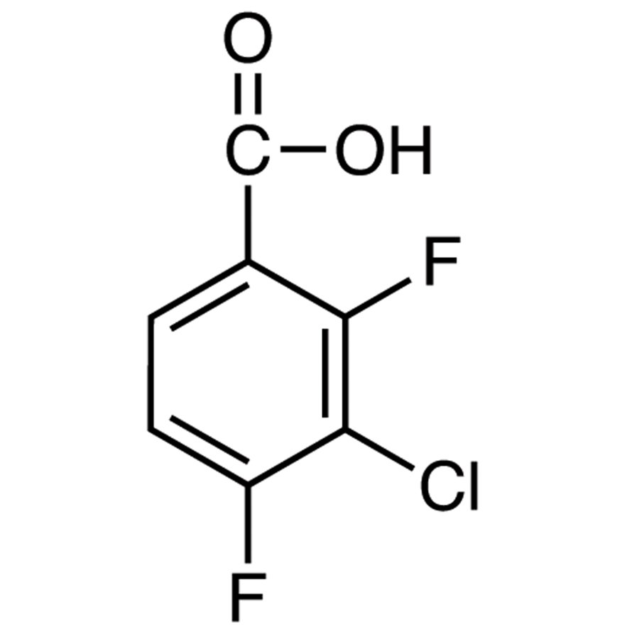3-Chloro-2,4-difluorobenzoic Acid >98.0%(GC)(T) - CAS 154257-75-7