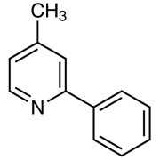 4-Methyl-2-phenylpyridine >97.0%(GC)(T) - CAS 3475-21-6