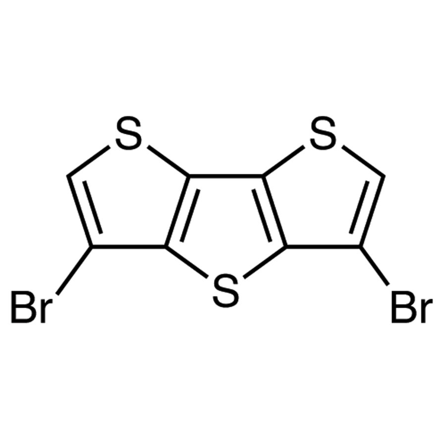 3,5-Dibromodithieno[3,2-b:2',3'-d]thiophene >96.0%(GC) - CAS 502764-54-7