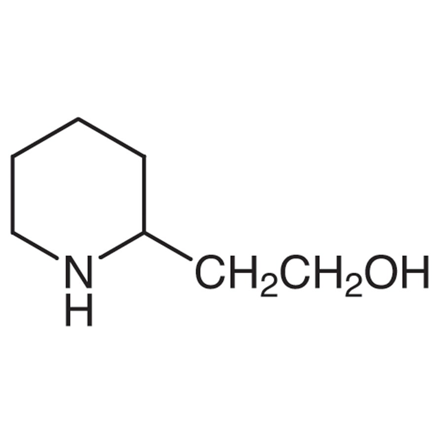 2-Piperidineethanol >96.0%(GC) - CAS 1484-84-0