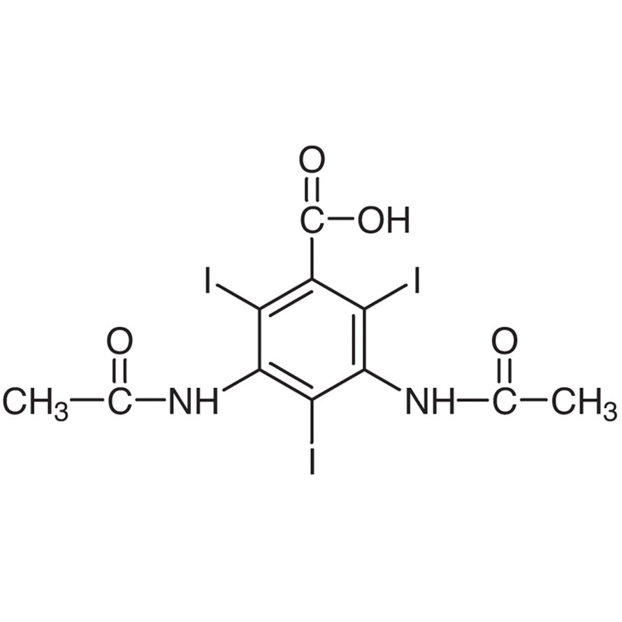 Diatrizoic Acid >98.0%(T)(HPLC) - CAS 117-96-4