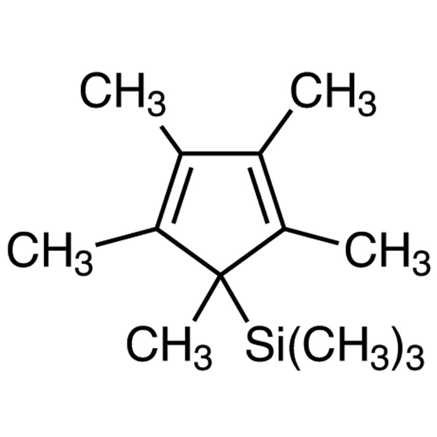 5-(Trimethylsilyl)-1,2,3,4,5-pentamethyl-1,3-cyclopentadiene >95.0%(GC) - CAS 87778-95-8