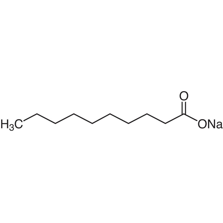 Sodium Decanoate >99.0%(T) - CAS 1002-62-6
