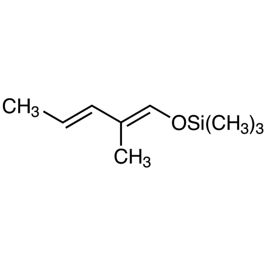 Trimethyl[[(1E,3E)-2-methylpenta-1,3-dien-1-yl]oxy]silane >95.0%(GC) - CAS 82223-91-4