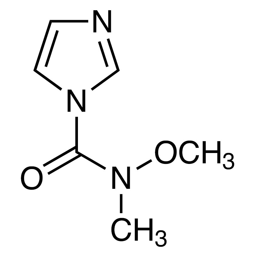 N-Methoxy-N-methyl-1H-imidazole-1-carboxamide >95.0%(GC) - CAS 862873-06-1