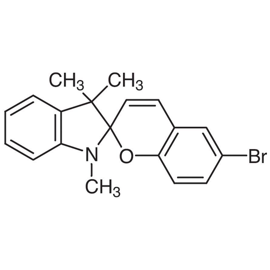 1,3,3-Trimethylindolino-6'-bromobenzopyrylospiran >98.0%(T)(HPLC) - CAS 16650-14-9