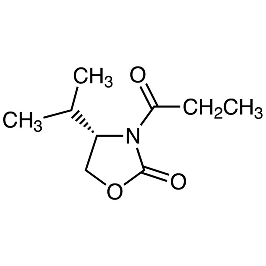 (S)-(+)-4-Isopropyl-3-propionyl-2-oxazolidinone >97.0%(GC) - CAS 77877-19-1