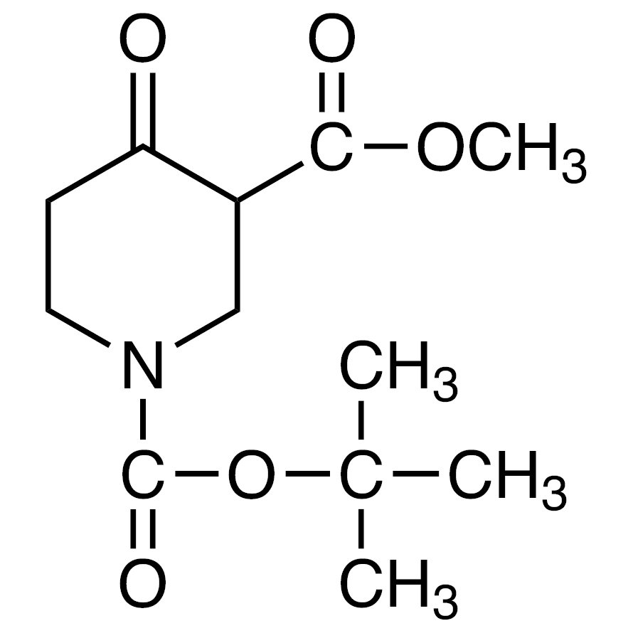 1-tert-Butyl 3-Methyl 4-Oxopiperidine-1,3-dicarboxylate >98.0%(T)(HPLC) - CAS 161491-24-3