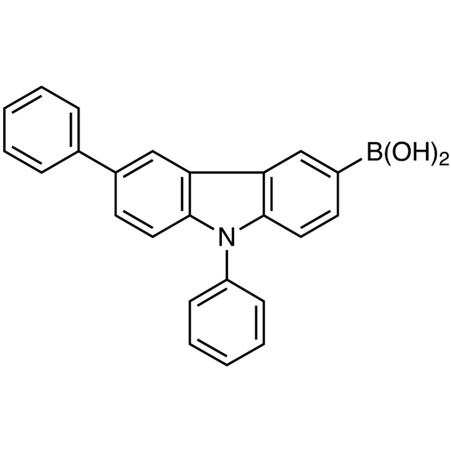 6,9-Diphenyl-9H-carbazole-3-boronic Acid (contains varying amounts of Anhydride)  - CAS 1133058-06-6