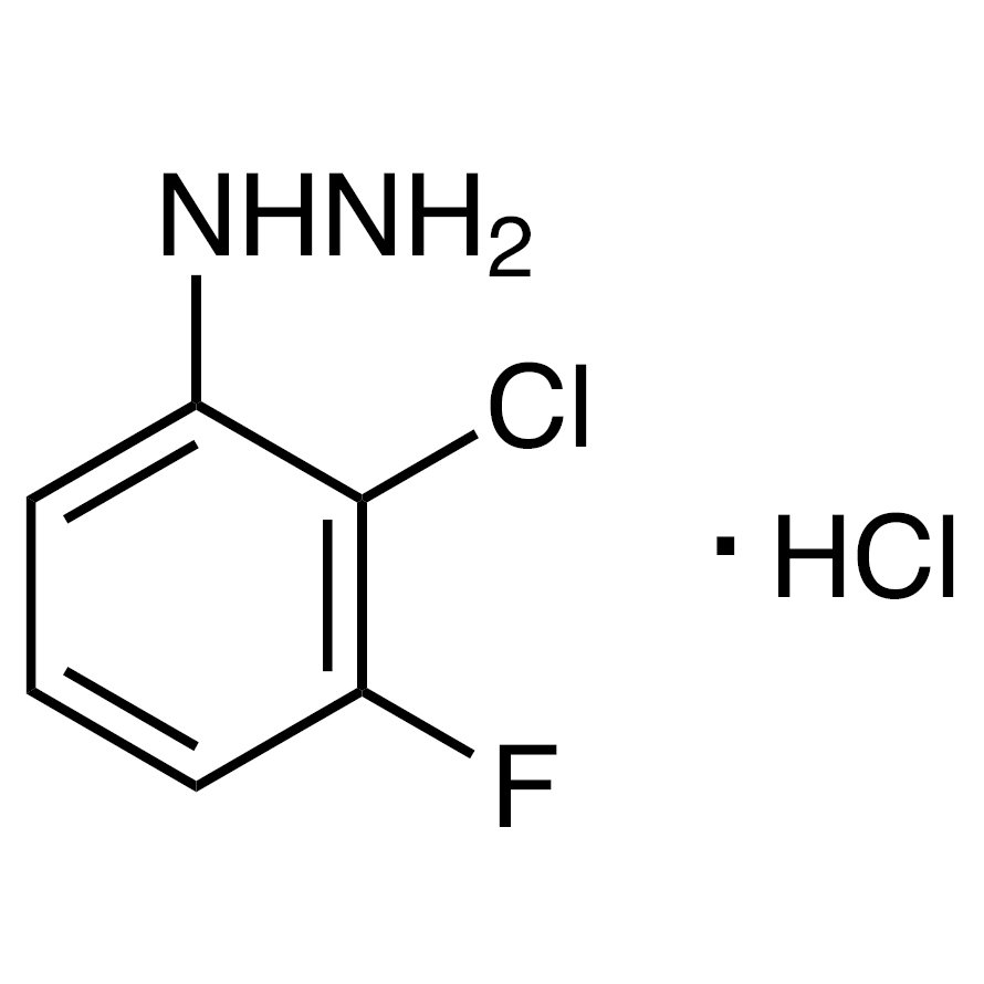 (2-Chloro-3-fluorophenyl)hydrazine Hydrochloride >95.0%(T)(HPLC) - CAS 1138036-54-0