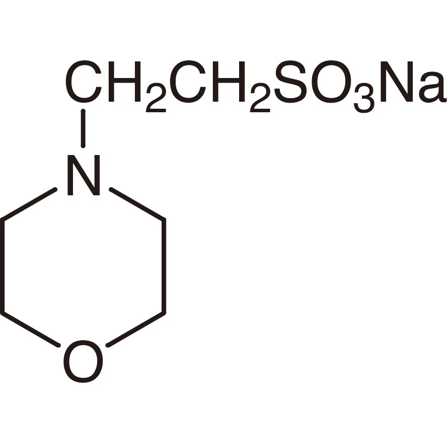 Sodium 2-Morpholinoethanesulfonate >97.0%(N) - CAS 71119-23-8