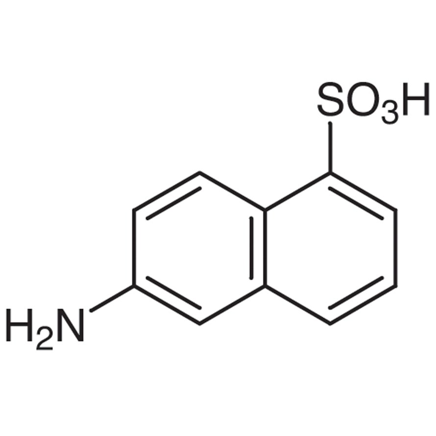 6-Amino-1-naphthalenesulfonic Acid >97.0%(T)(HPLC) - CAS 81-05-0