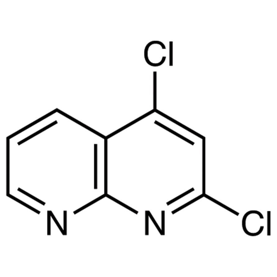2,4-Dichloro-1,8-naphthyridine >96.0%(GC)(T) - CAS 59514-89-5