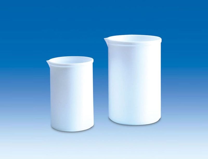 Beher (Ptfe), Yüksek Sıcaklığa Uygun, Işık Geçirmez   250 ml