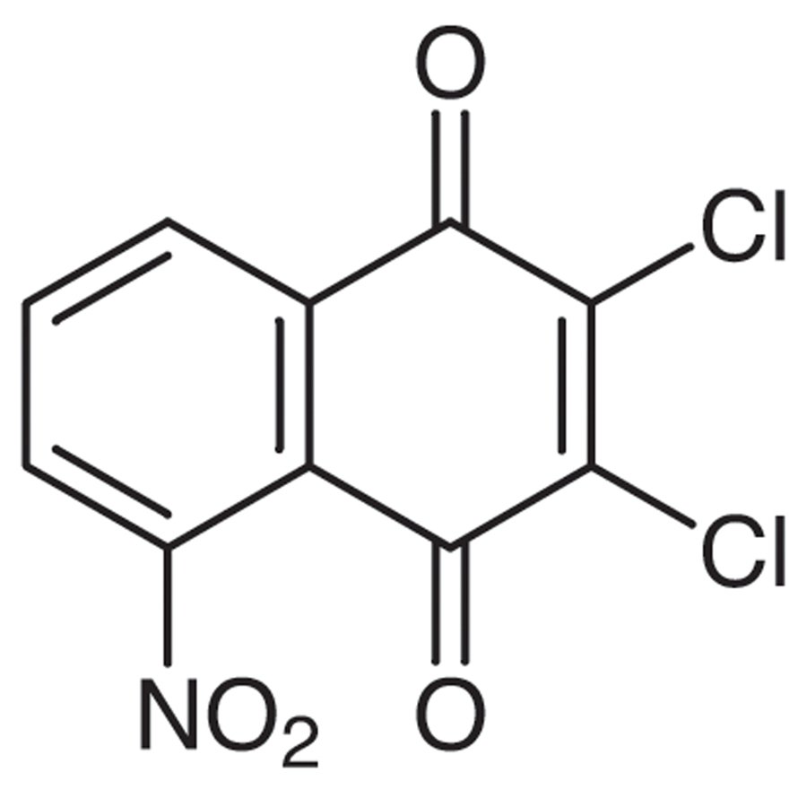 2,3-Dichloro-5-nitro-1,4-naphthoquinone >97.0%(GC) - CAS 22360-86-7