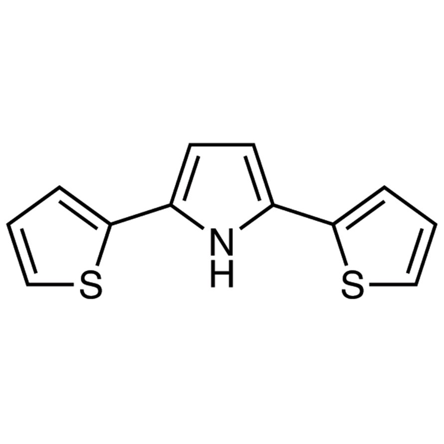 2,5-Di(2-thienyl)-1H-pyrrole >95.0%(GC) - CAS 89814-62-0
