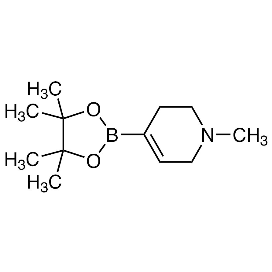 1-Methyl-4-(4,4,5,5-tetramethyl-1,3,2-dioxaborolan-2-yl)-1,2,3,6-tetrahydropyridine >98.0%(GC)(T) - CAS 454482-11-2
