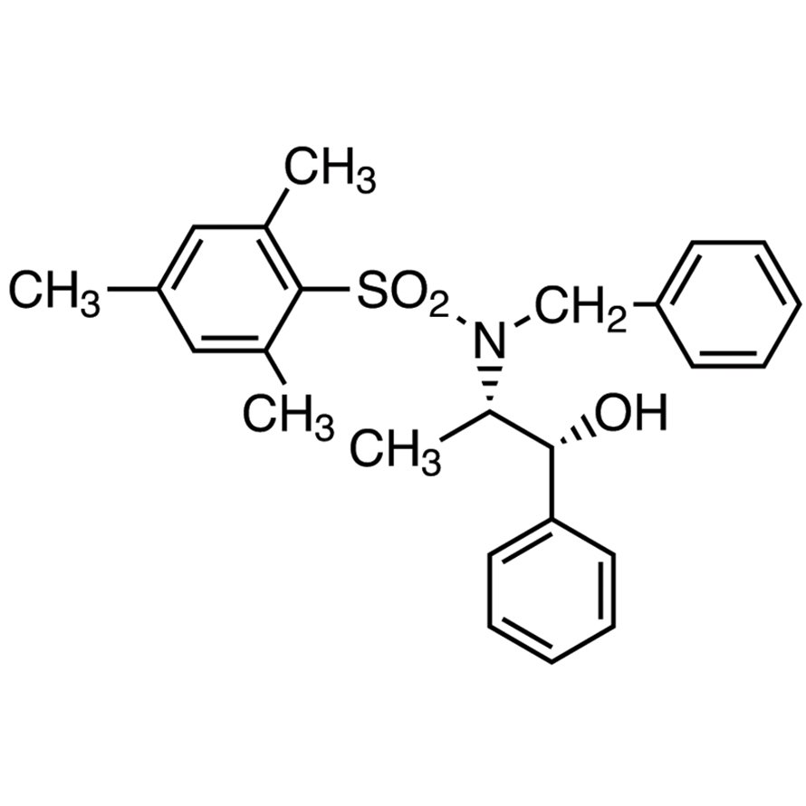 (1R,2S)-2-[N-Benzyl-N-(mesitylenesulfonyl)amino]-1-phenyl-1-propanol >98.0%(HPLC)(N) - CAS 187324-63-6