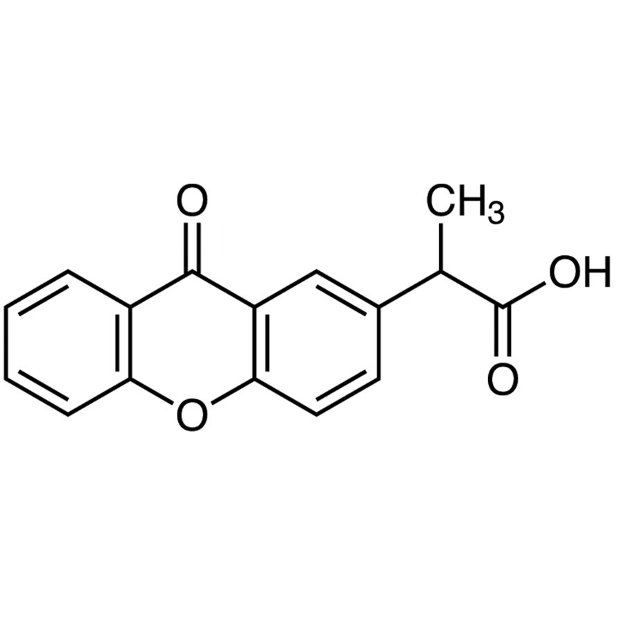 2-(9-Oxoxanthen-2-yl)propionic Acid >98.0%(GC)(T) - CAS 30087-33-3