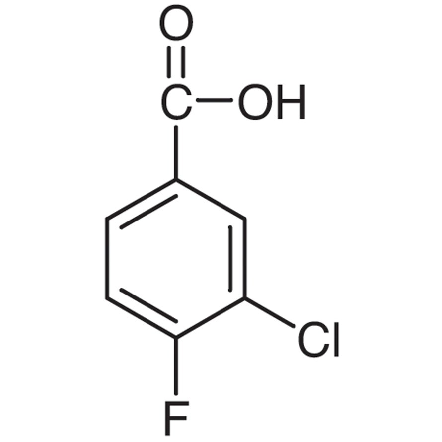 3-Chloro-4-fluorobenzoic Acid >98.0%(GC)(T) - CAS 403-16-7