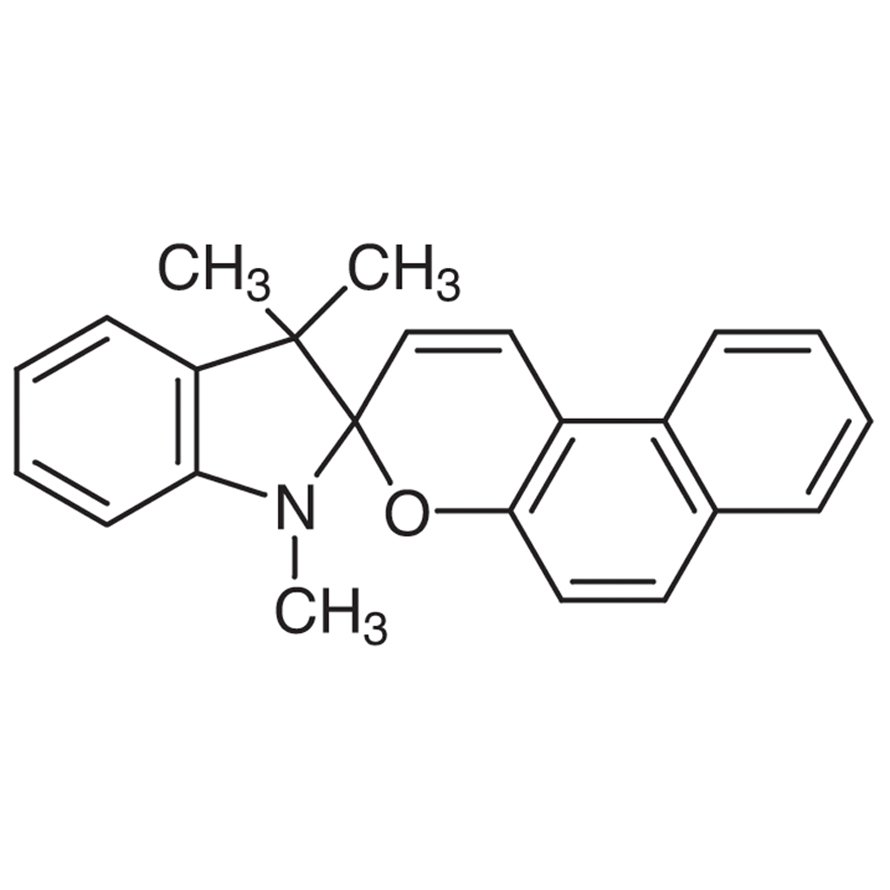 1,3,3-Trimethylindolino-β-naphthopyrylospiran >98.0%(T) - CAS 1592-43-4