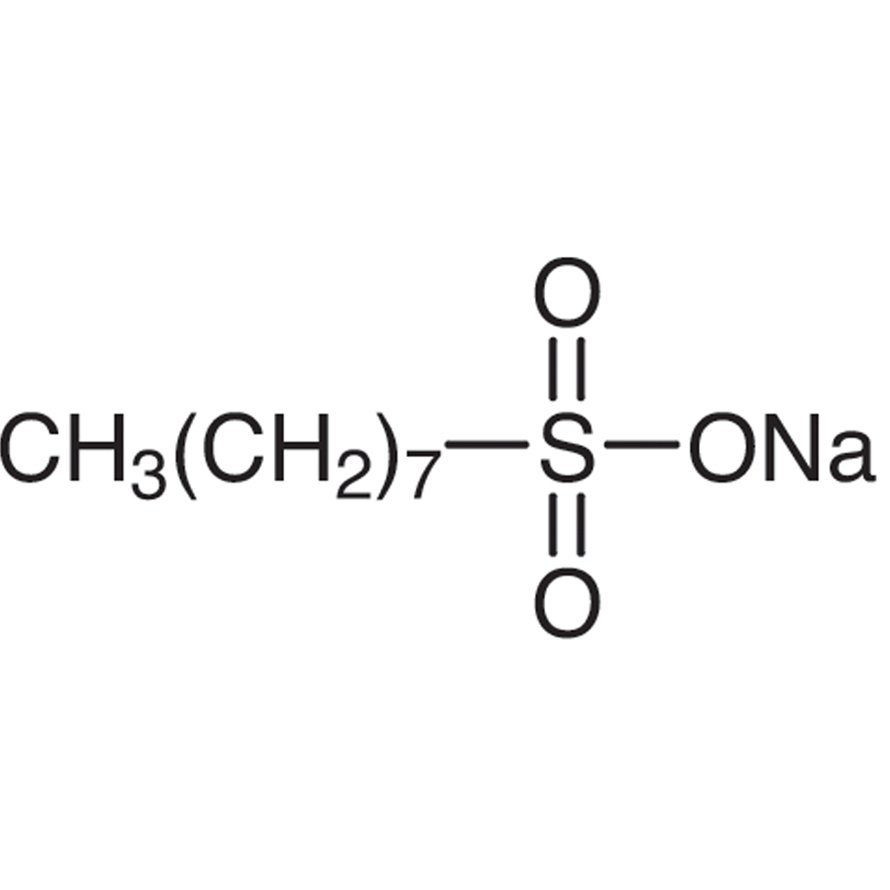 Sodium 1-Octanesulfonate [Reagent for Ion-Pair Chromatography] >98.0%(T) - CAS 5324-84-5