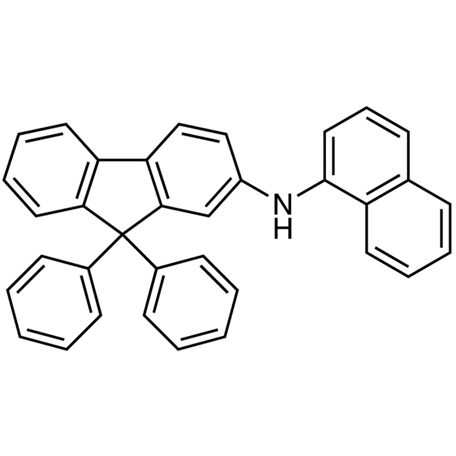 N-(Naphthalen-1-yl)-9,9-diphenyl-9H-fluoren-2-amine >98.0%(HPLC)(N) - CAS 1196694-11-7