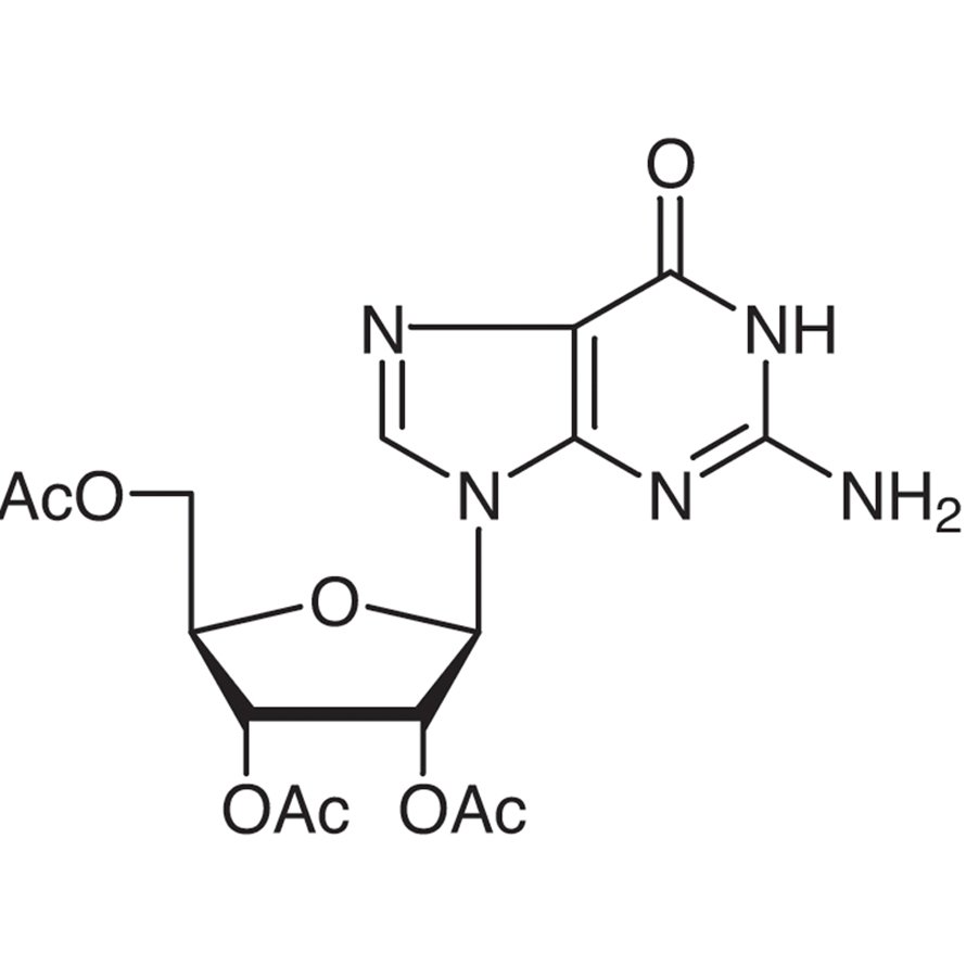2',3',5'-Tri-O-acetylguanosine >98.0%(T)(HPLC) - CAS 6979-94-8