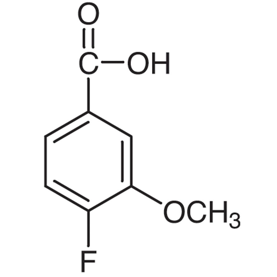 4-Fluoro-3-methoxybenzoic Acid >98.0%(GC)(T) - CAS 82846-18-2