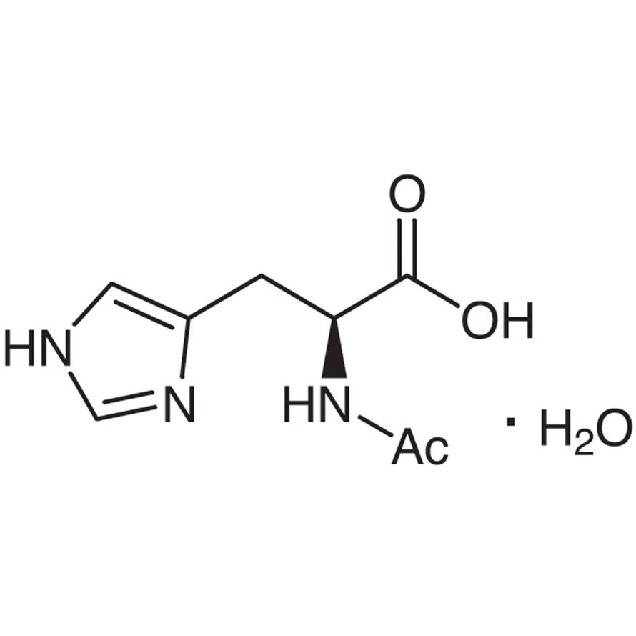 N-Acetyl-L-histidine Monohydrate >99.0%(T)(HPLC) - CAS 39145-52-3