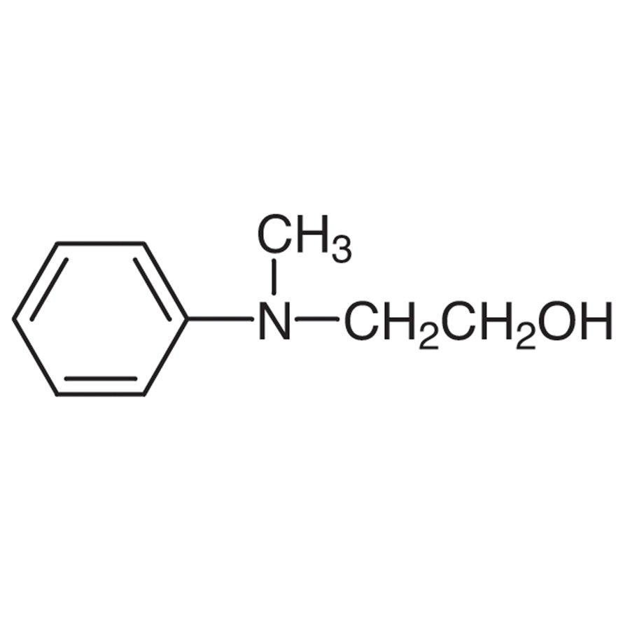 2-(N-Methylanilino)ethanol >97.0%(T) - CAS 93-90-3
