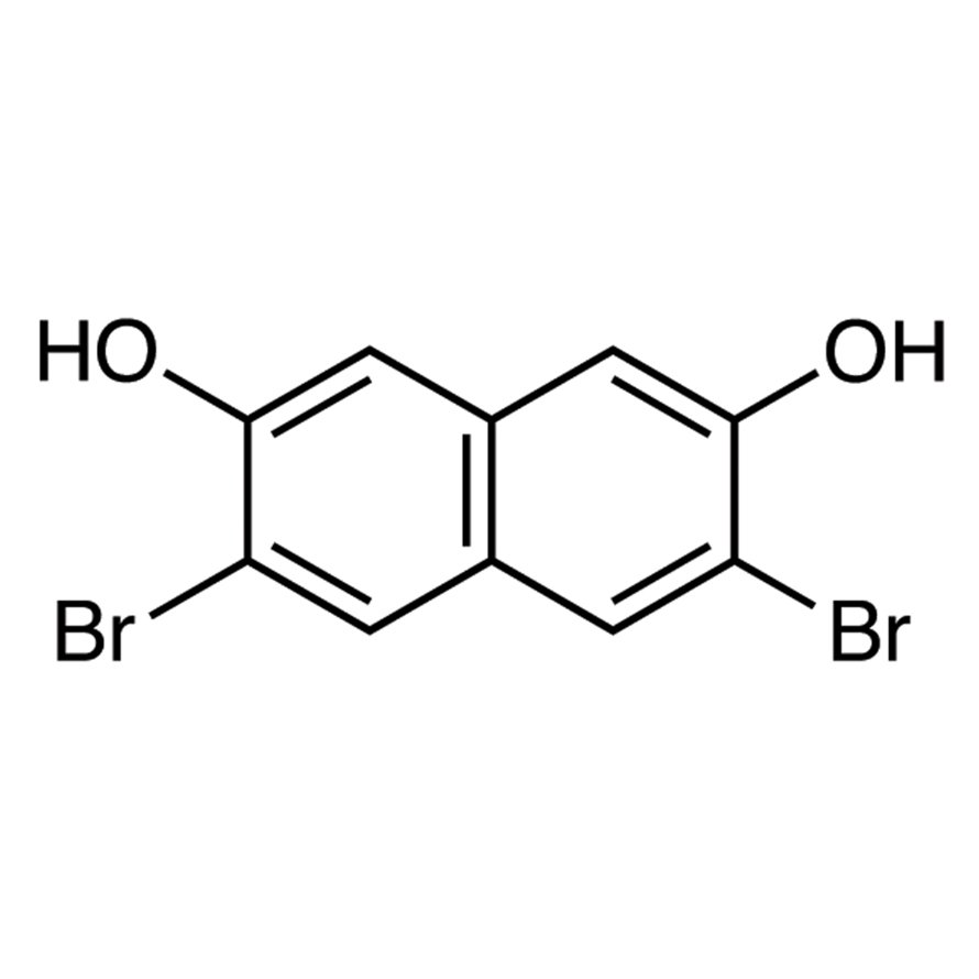 3,6-Dibromo-2,7-dihydroxynaphthalene >98.0%(GC) - CAS 96965-79-6