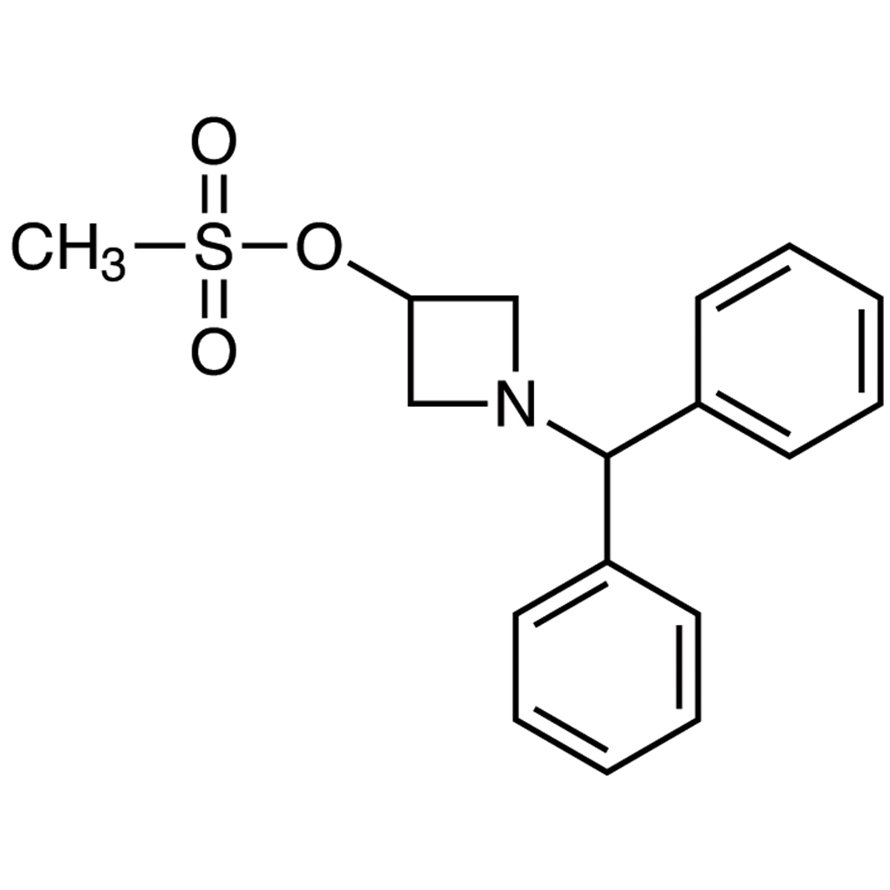 1-Benzhydryl-3-azetidinyl Methanesulfonate >95.0%(T)(HPLC) - CAS 33301-41-6