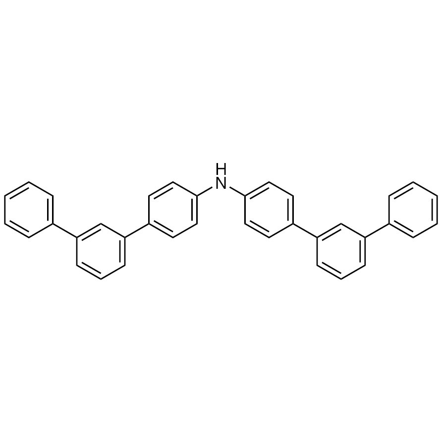 Di([1,1':3',1''-terphenyl]-4-yl)amine >95.0%(T)(HPLC) - CAS 897671-71-5