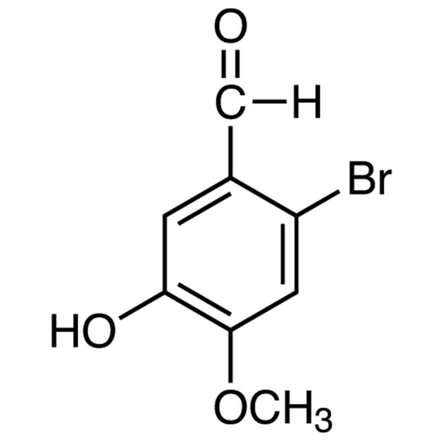 2-Bromo-5-hydroxy-4-methoxybenzaldehyde >97.0%(GC)(T) - CAS 2973-59-3