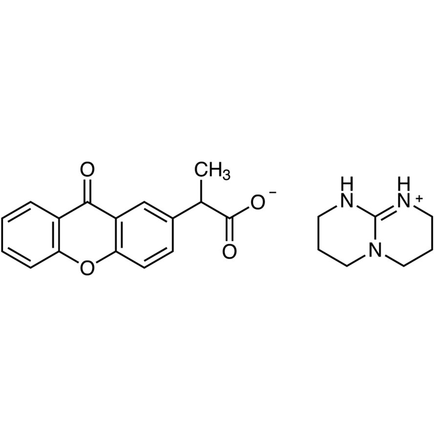 2-(9-Oxoxanthen-2-yl)propionic Acid 1,5,7-Triazabicyclo[4.4.0]dec-5-ene Salt >98.0%(HPLC) - CAS 1346753-09-0