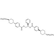 (R)-1-Phenyl-1,2-ethanediyl Bis[4-(trans-4-pentylcyclohexyl)benzoate] >98.0%(HPLC) - CAS 154102-21-3