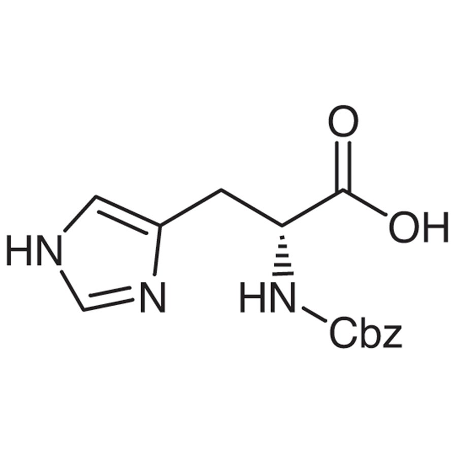 Nα-Carbobenzoxy-D-histidine >98.0%(T) - CAS 67424-93-5