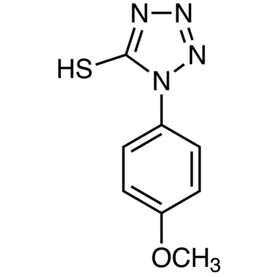 5-Mercapto-1-(4-methoxyphenyl)-1H-tetrazole >98.0%(T)(HPLC) - CAS 13980-76-2