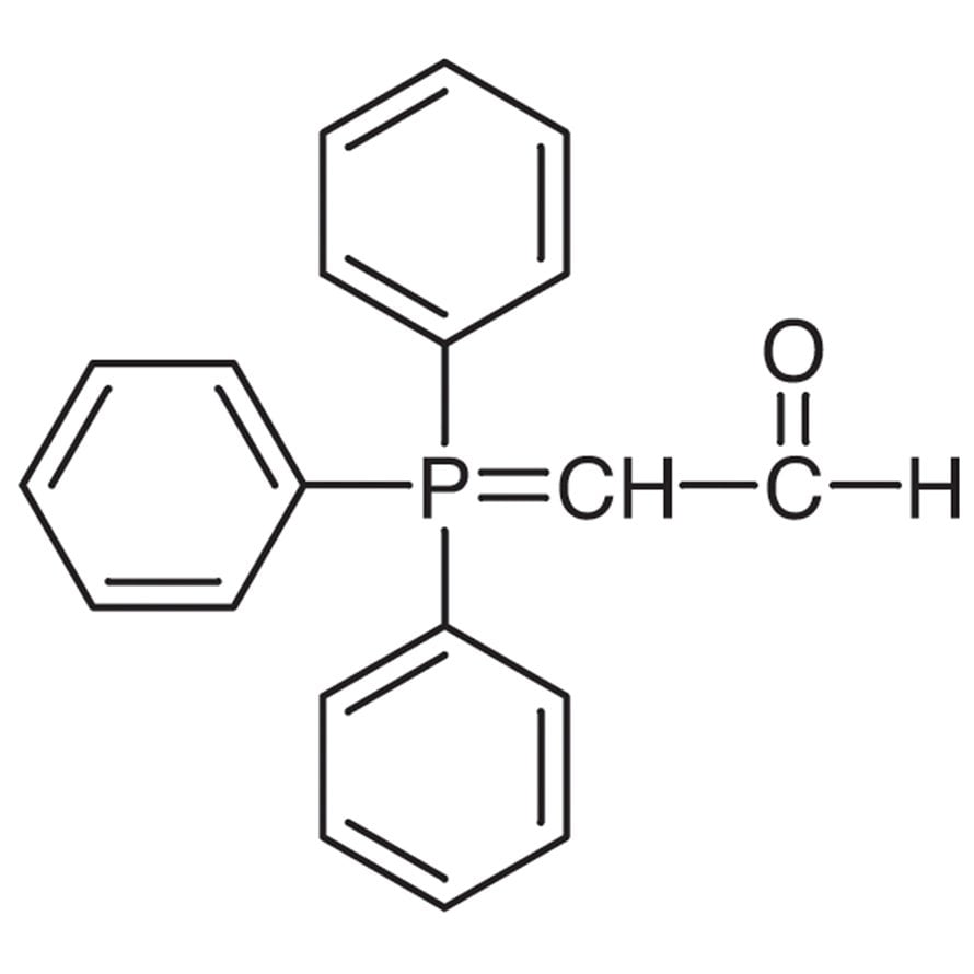 (Triphenylphosphoranylidene)acetaldehyde >98.0%(HPLC) - CAS 2136-75-6