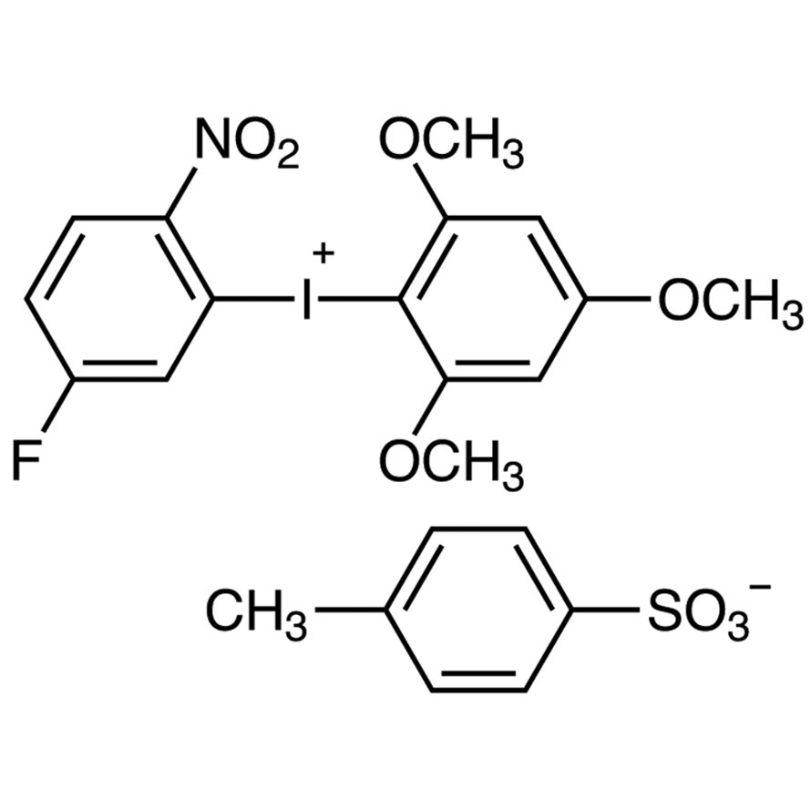 (5-Fluoro-2-nitrophenyl)(2,4,6-trimethoxyphenyl)iodonium p-Toluenesulfonate >95.0%(HPLC) - CAS 1868173-33-4