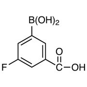 3-Carboxy-5-fluorophenylboronic Acid (contains varying amounts of Anhydride)  - CAS 871329-84-9
