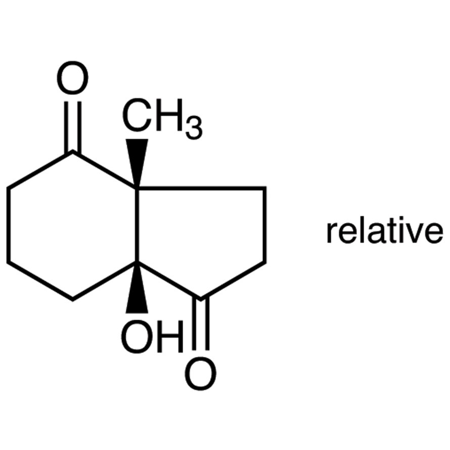 (±)-cis-6-Hydroxy-1-methylbicyclo[4.3.0]nonane-2,7-dione >98.0%(GC) - CAS 1192178-33-8
