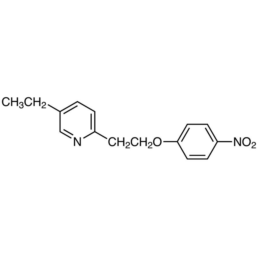 5-Ethyl-2-[2-(4-nitrophenoxy)ethyl]pyridine >98.0%(GC) - CAS 85583-54-6