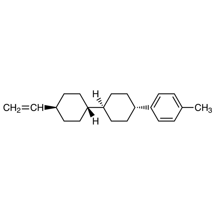 trans,trans-4-(4-Methylphenyl)-4'-vinylbicyclohexyl >98.0%(GC) - CAS 155041-85-3