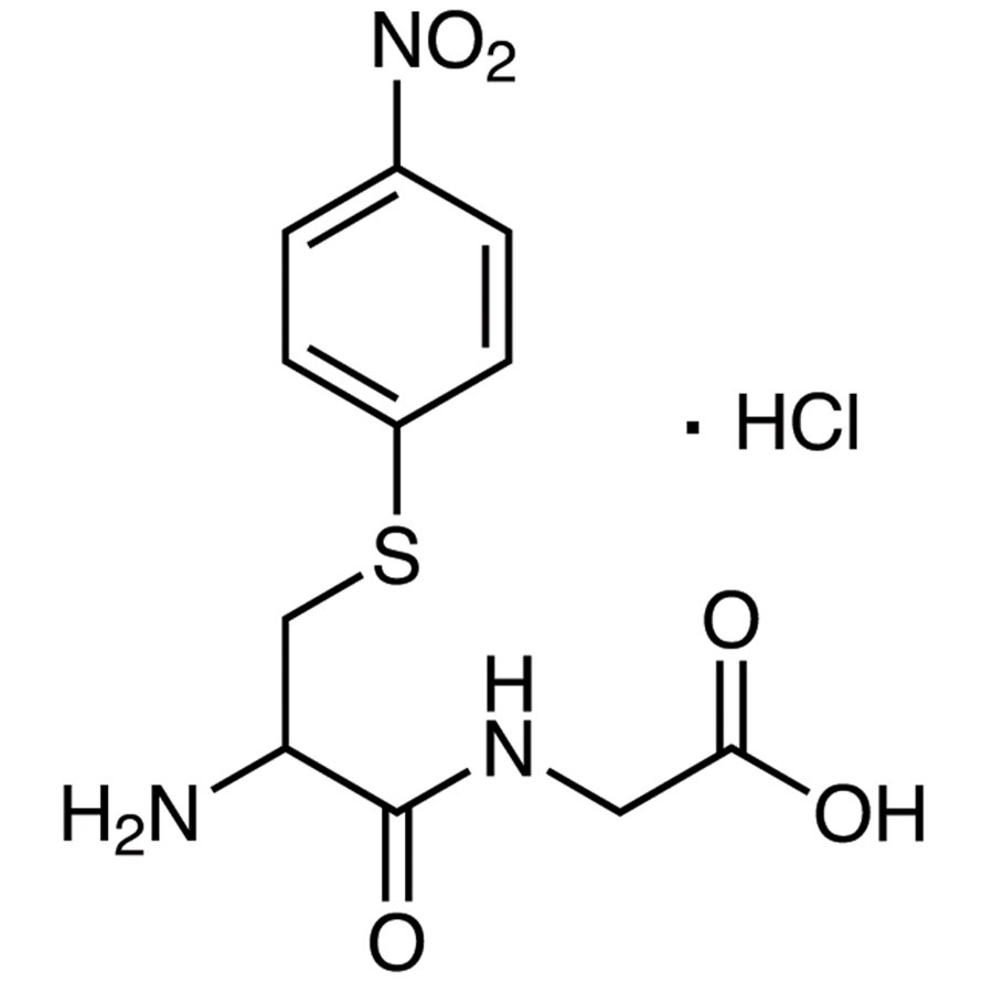 S-(4-Nitrophenyl)cysteinylglycine Hydrochloride >90.0%(T)